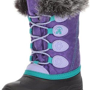 Kamik Girls Toddler 9 Purple Waterproof Winter Snow Gypsy Boots